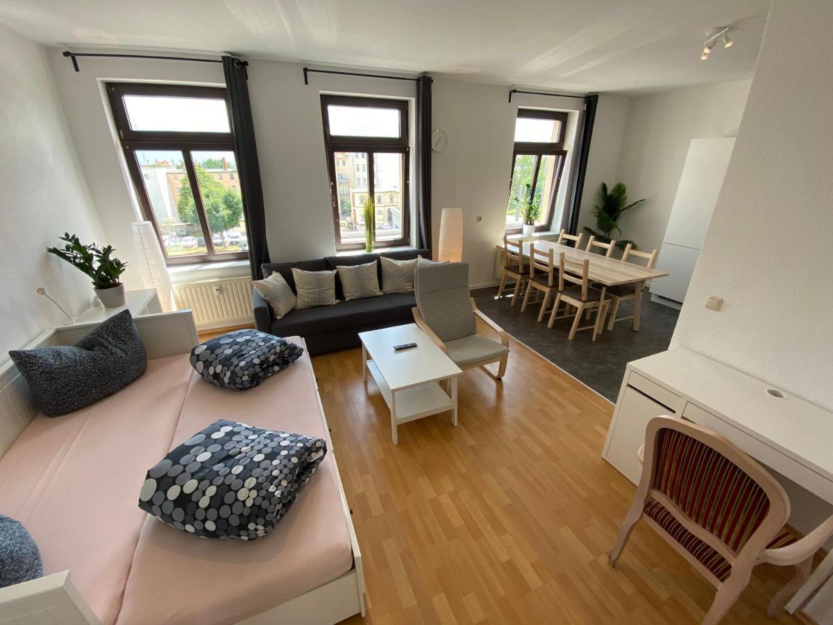 Citywohnungen Halle Am Riebeckplatz Buitenkant foto