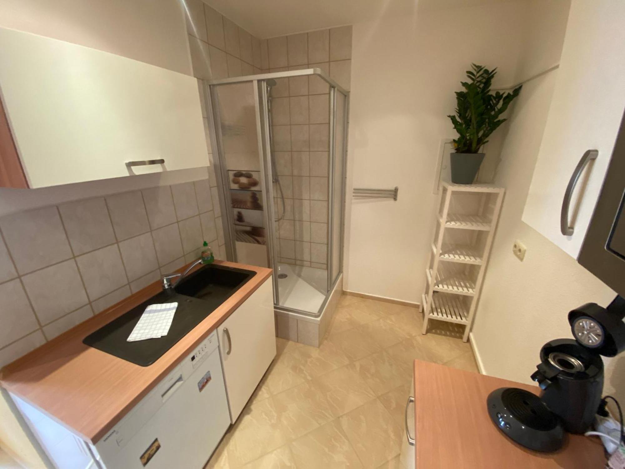 Citywohnungen Halle Am Riebeckplatz Kamer foto