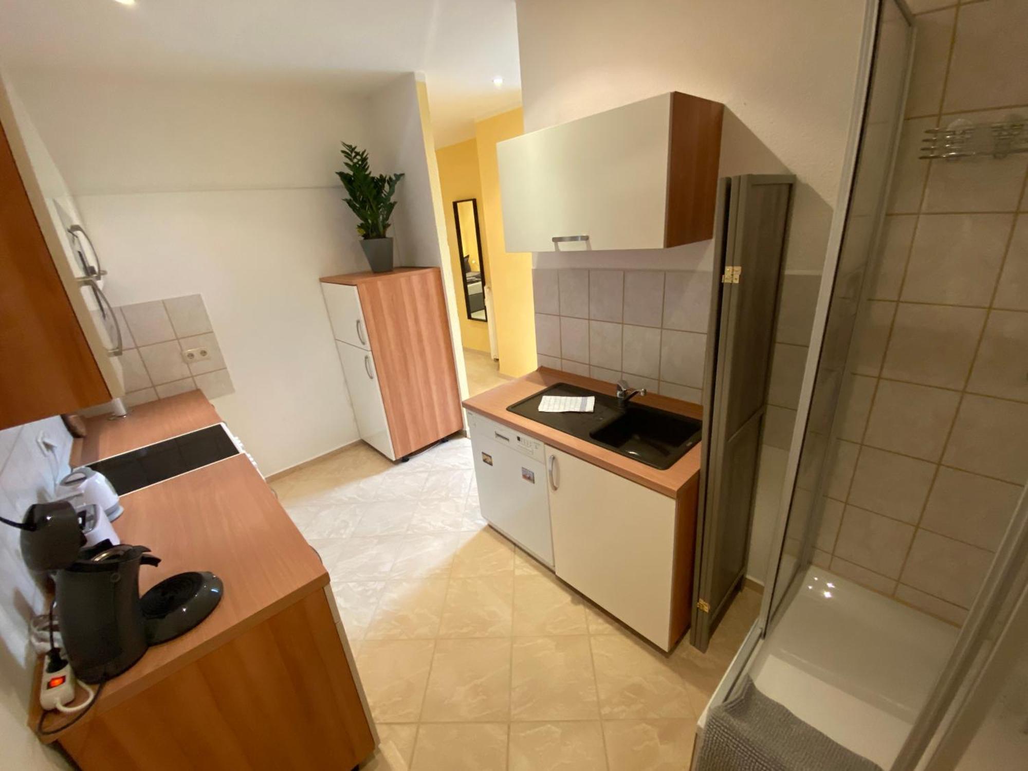 Citywohnungen Halle Am Riebeckplatz Kamer foto